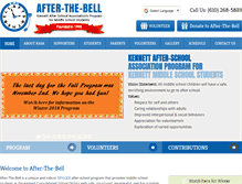 Tablet Screenshot of afterthebell.org